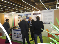 Le stand GTS lors de Pollutec 2011