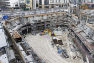 Fondations profondes pour un futur immeuble de bureaux à Garenne Colombes (92)